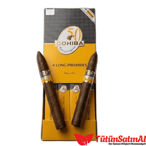 Cohiba Long Pirámides 4’lü Dominic ürün görseli