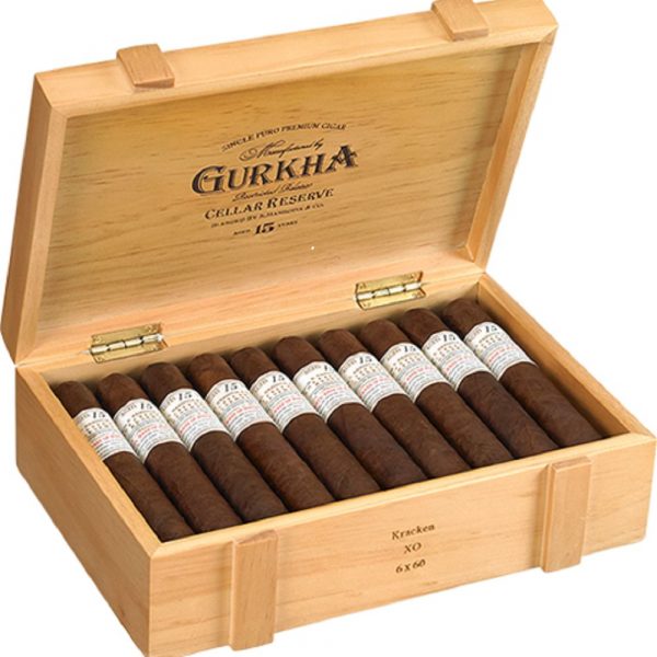 Gurkha Cellar Reserve 15 Year Kraken Puro – 20’li Kutu ürün görseli