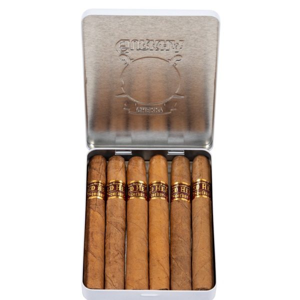 Gurkha Café Tabac Red Head Cherry Petite Sigarillo – 6’lı Teneke Kutu ürün görseli