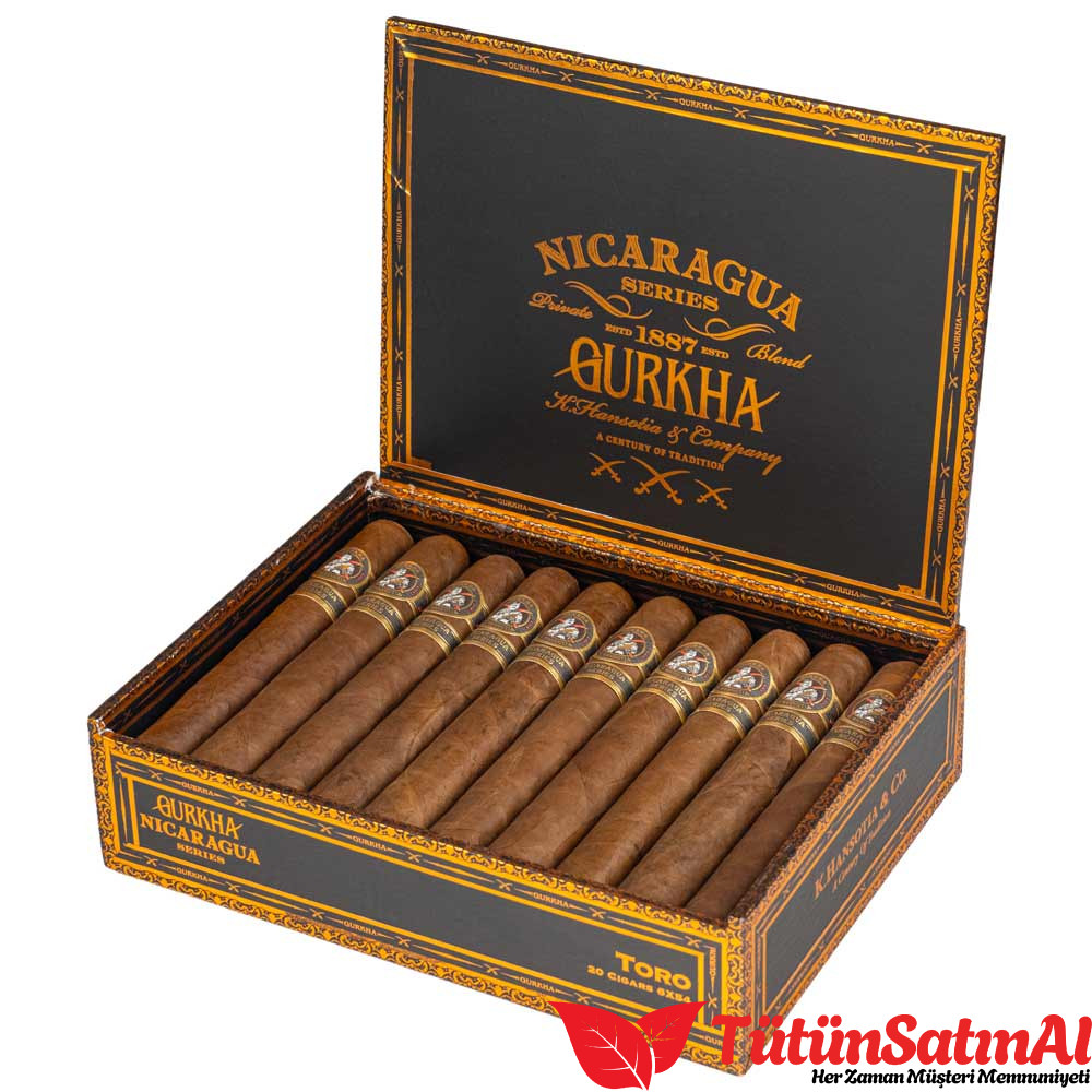Gurkha Nicaragua Series Toro – 20'li Kutu 1 Gurkha Nicaragua Series Toro – 20’li Kutu ürün görseli