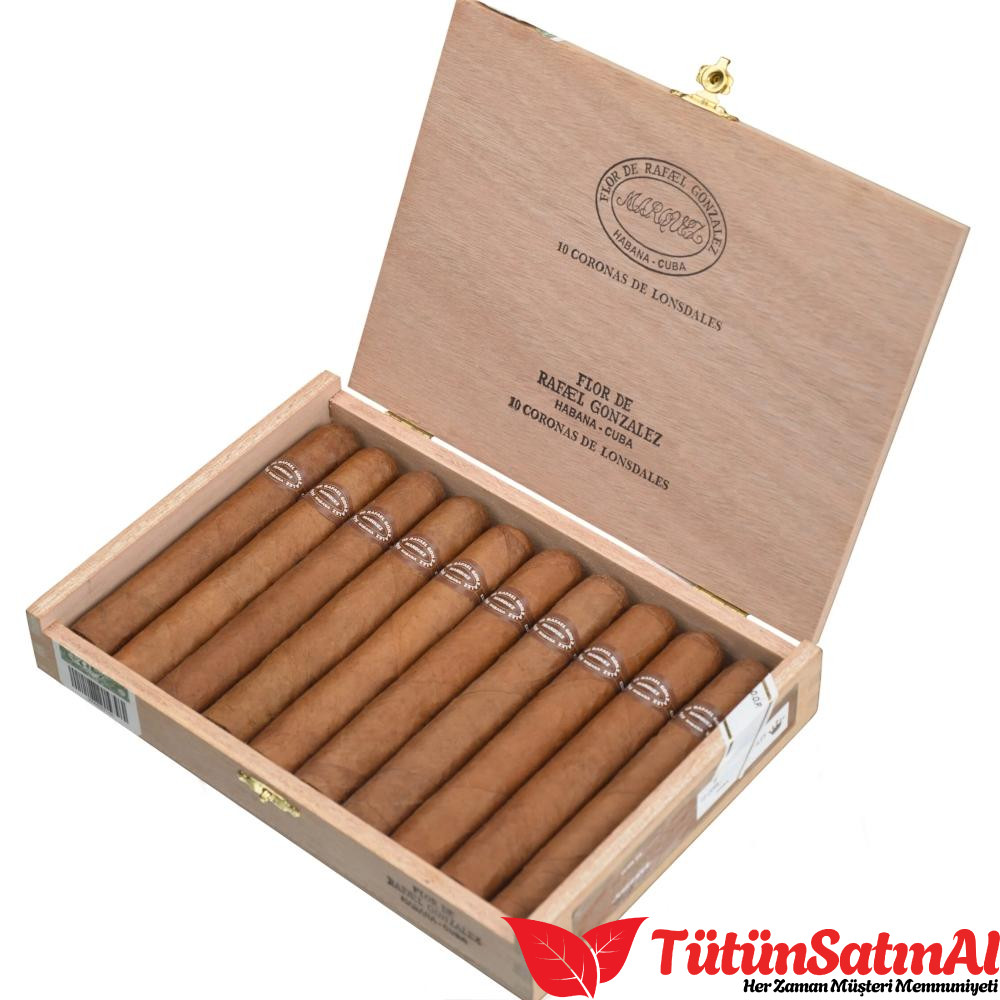 Rafael González Coronas de Lonsdales Puro – 10’lu Kutu 1 Rafael González Coronas de Lonsdales Puro – 10’lu Kutu ürün görseli