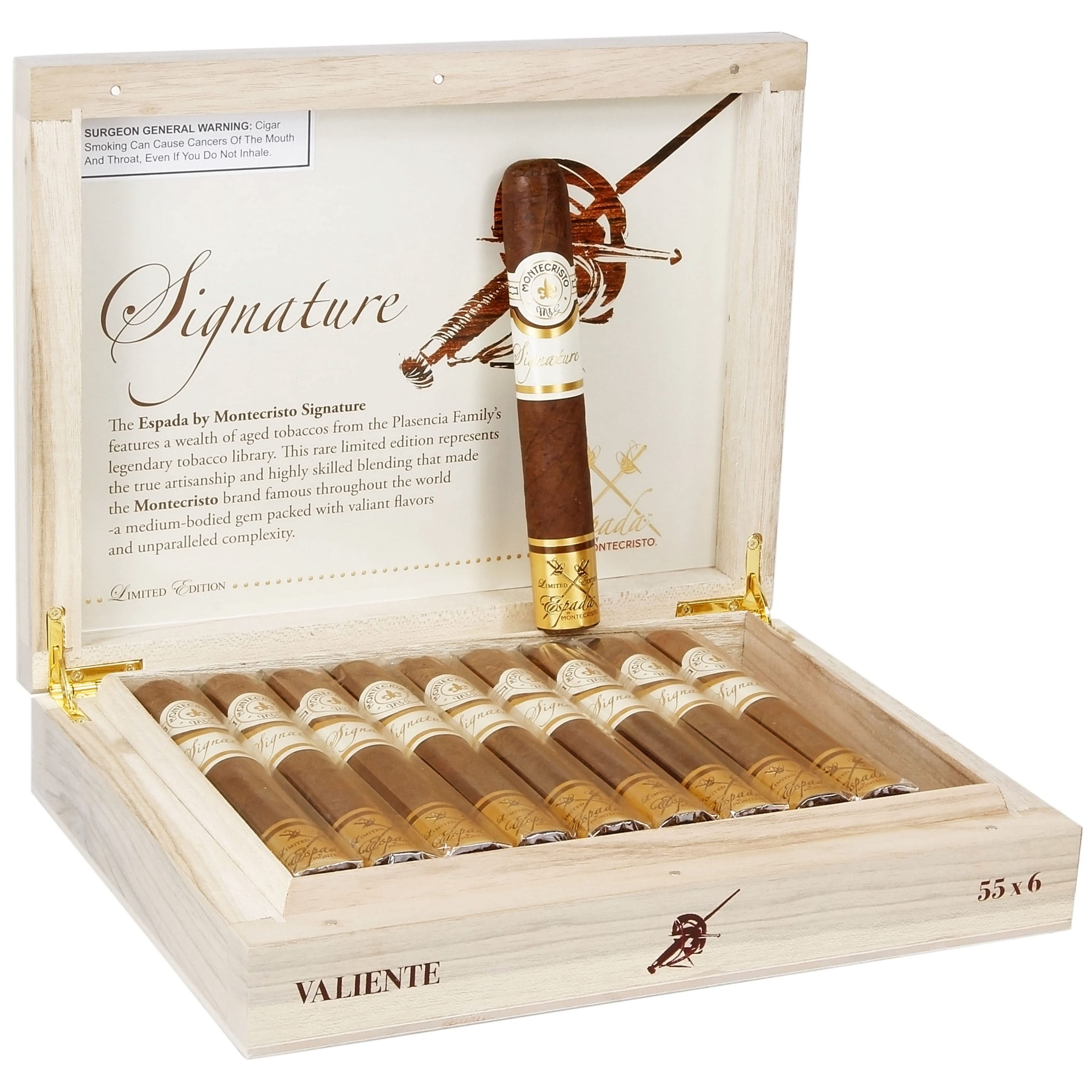 Montecristo Espada Signature Valiente Puro – 10'lu Kutu 1 Montecristo Espada Signature Valiente Puro – 10’lu Kutu ürün görseli