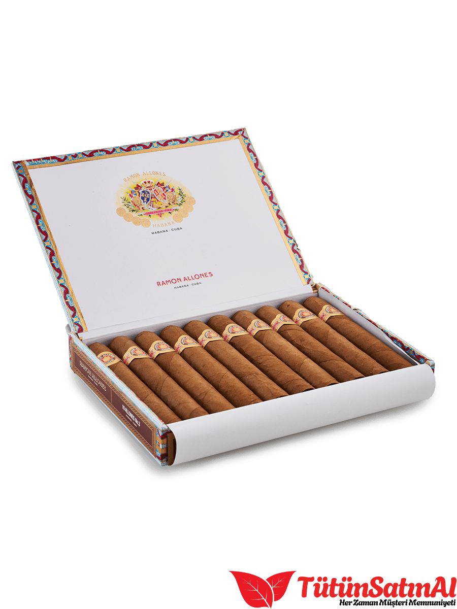 Ramón Allones No. 3 Puro – 10'lu Kutu 1 Ramón Allones No. 3 Puro – 10’lu Kutu ürün görseli