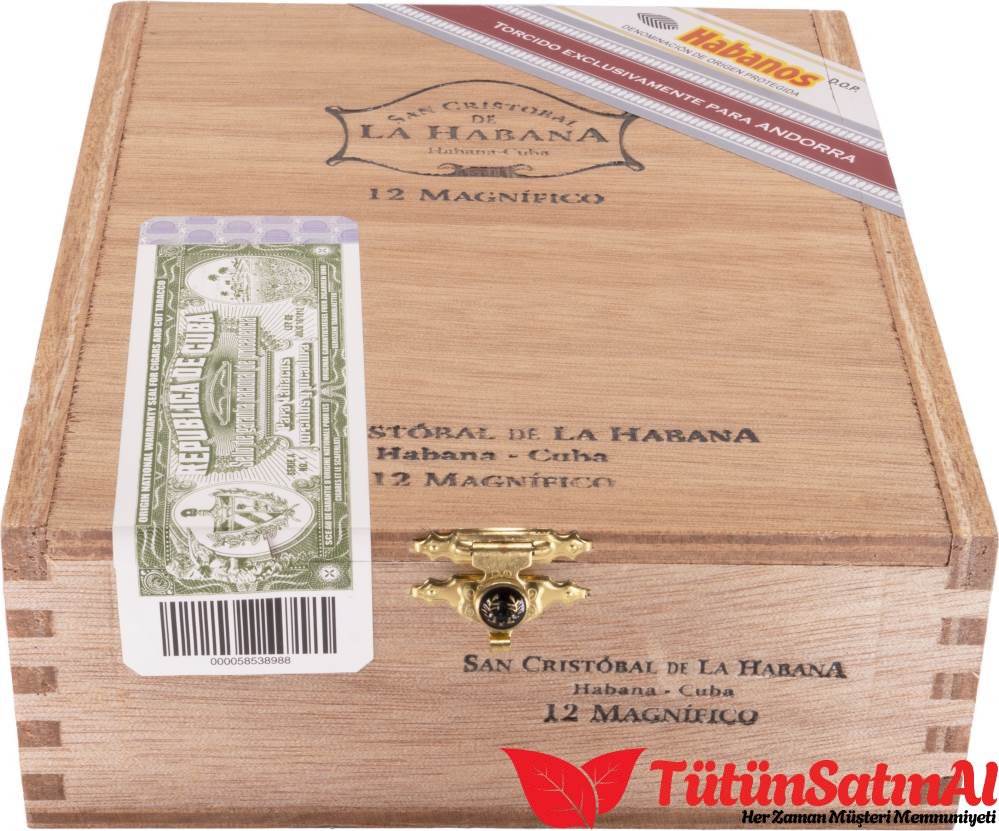 San Cristóbal de La Habana Magnífico Edición Regional Andorra – 12'li Kutu 1 San Cristóbal de La Habana Magnífico Edición Regional Andorra – 12’li Kutu ürün görseli