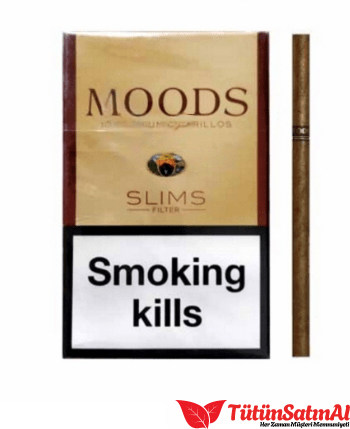 Moods Slims Premium Filter Sigarillo 10'S 1 Moods Slims Premium Filter Sigarillo 10’S ürün görseli