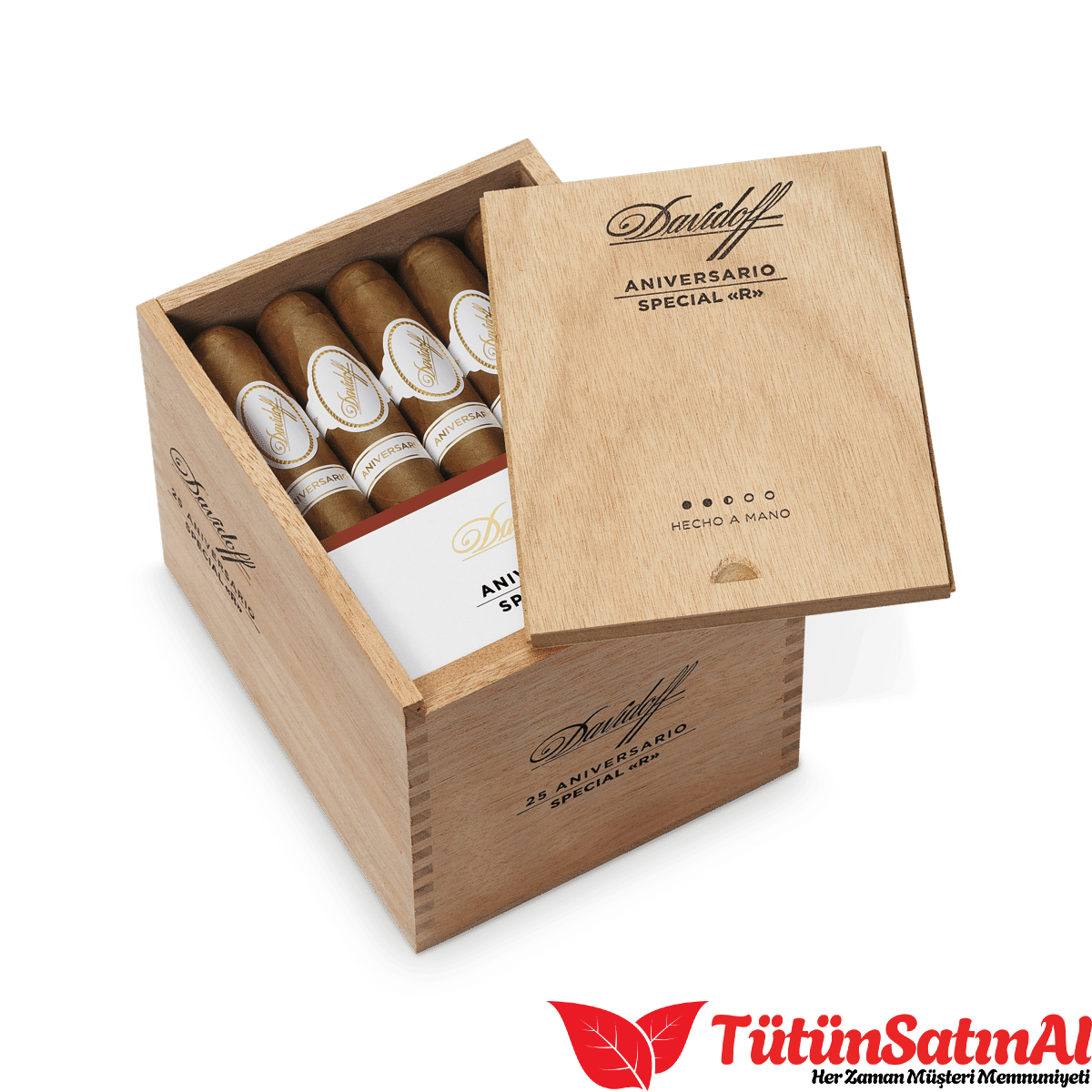 Davidoff Aniversario Special R 25’li Ahşap Kutu 1 Davidoff Aniversario Special R 25’li Ahşap Kutu ürün görseli