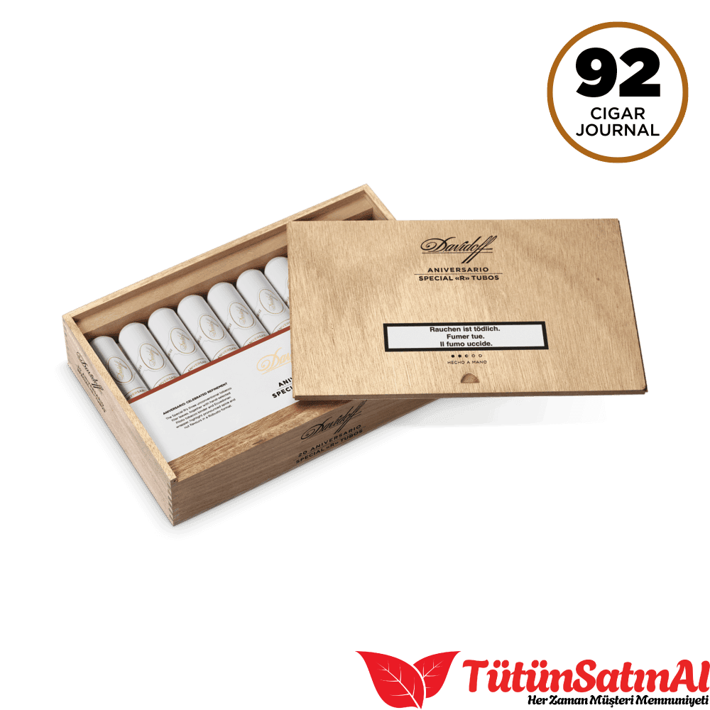 Davidoff Aniversario Special R Tubos 20’li Ahşap Kutu 1 Davidoff Aniversario Special R Tubos 20’li Ahşap Kutu ürün görseli
