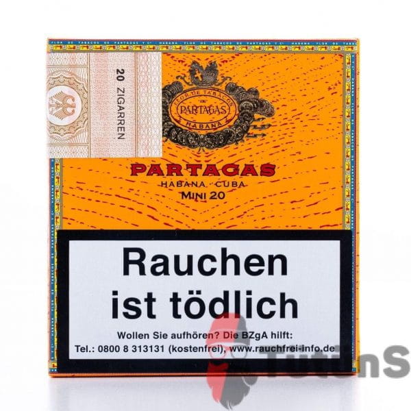 Partagas Mini 20 Sigarillo – Sigarillo ürün görseli