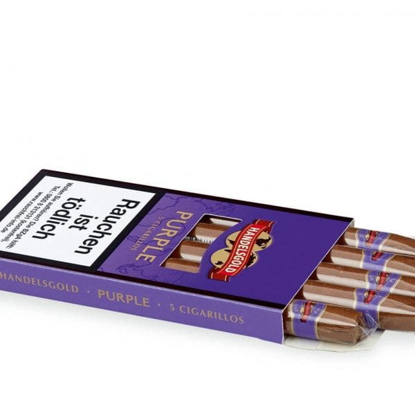 Handelsgold Purple – Yaban Mersini aromalı 5’li Sigarillo ürün görseli