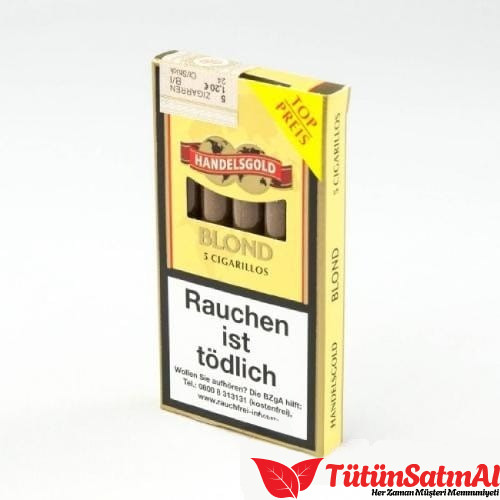 Handelsgold Blond 5 Cigarillos 1 Handelsgold Blond 5 Cigarillos ürün görseli